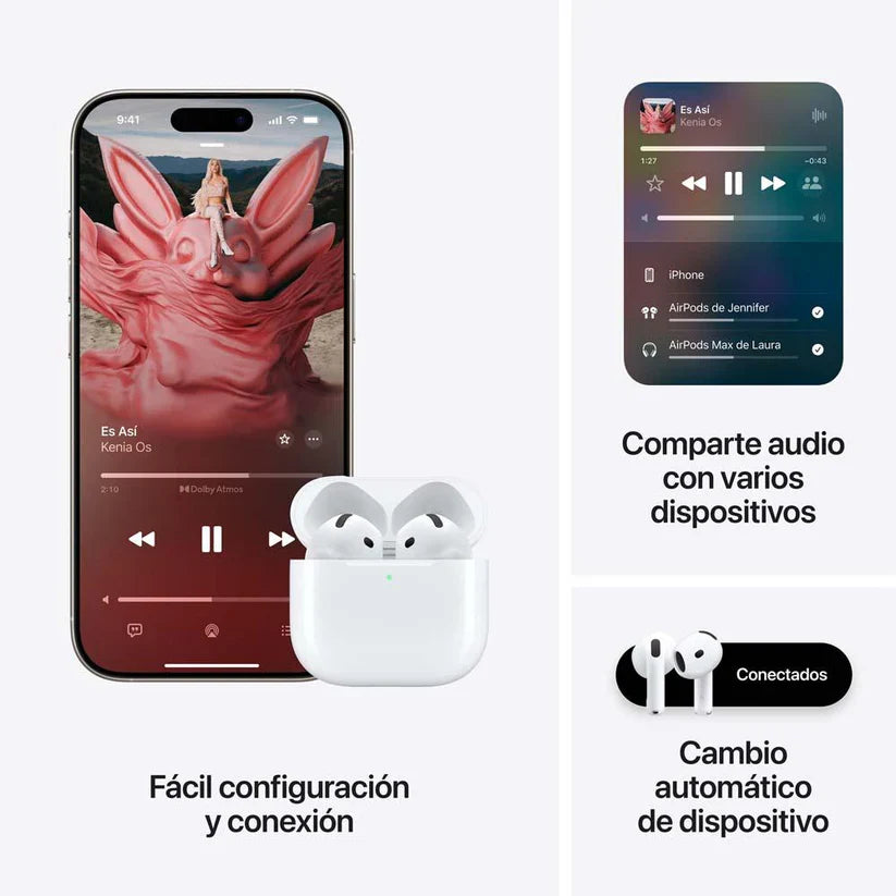 🎧 AirPods Serie 4  – Sonido y Tecnología de Última Generación - Envío gratis a toda Colombia